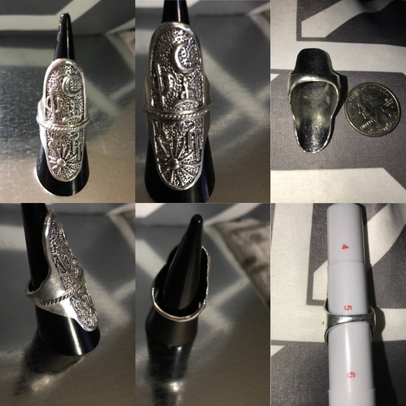 Vintage Jewelry - Antique Vintage Bohemian Turkish Ring